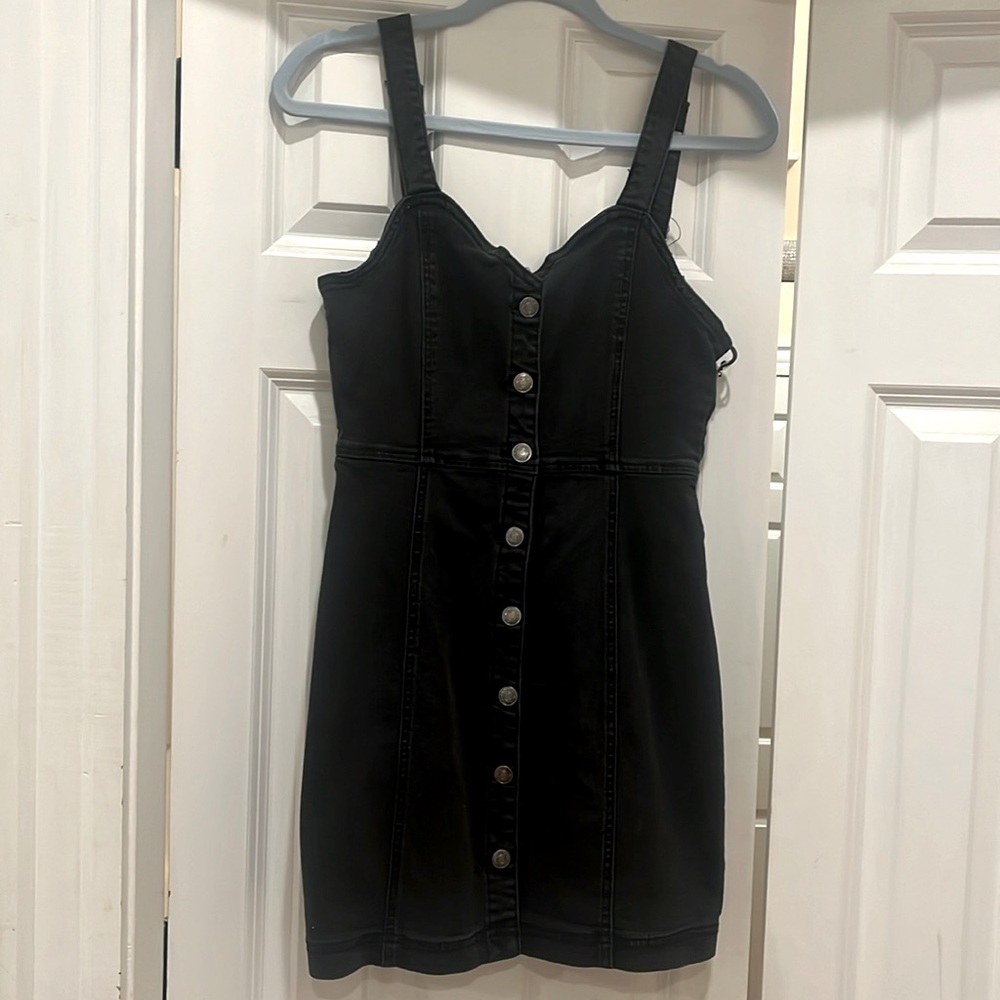 Forever21 button up mini dress